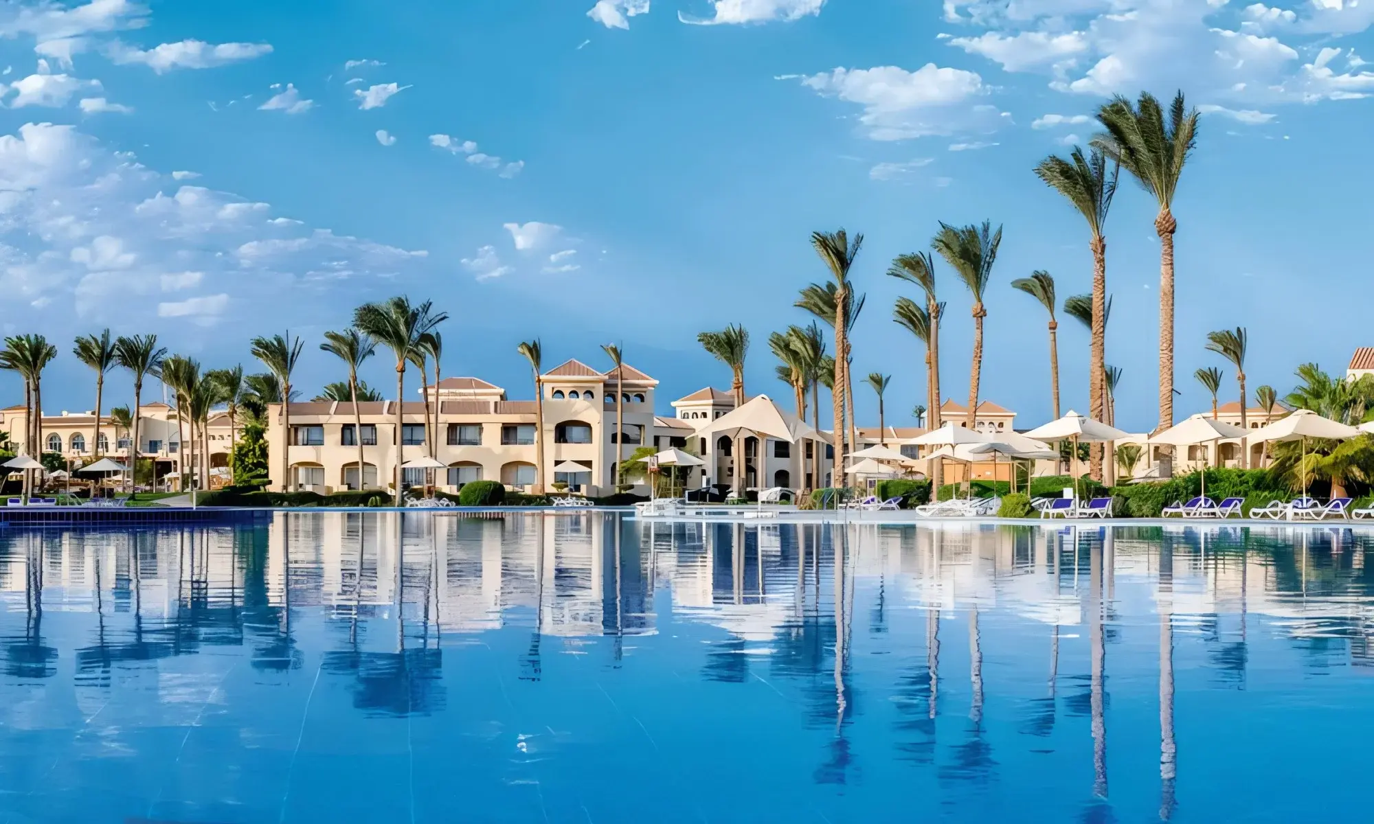 All inclusive vakantie met verblijf in Cleopatra Luxury Resort Makadi Bay Egypte