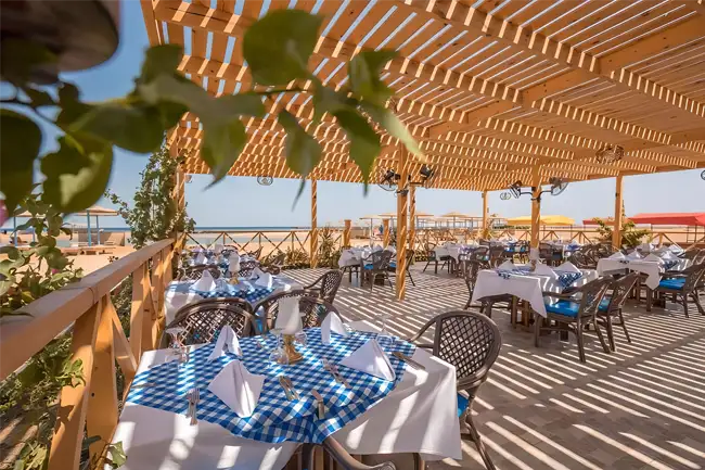 foto van het all inclusive Long Beach Resort Hurghada.