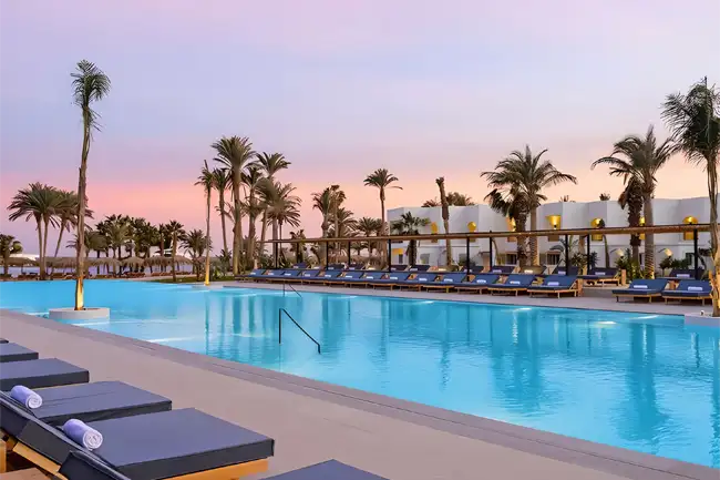 Deal voor all inclusive Serry Beach Resort.