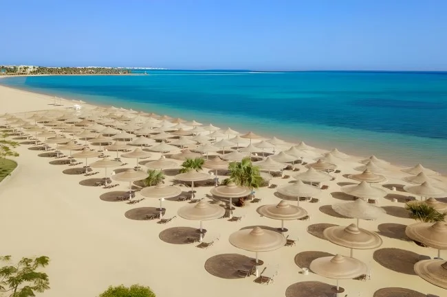 Deal voor all inclusive Jaz Soma Beach Hotel.